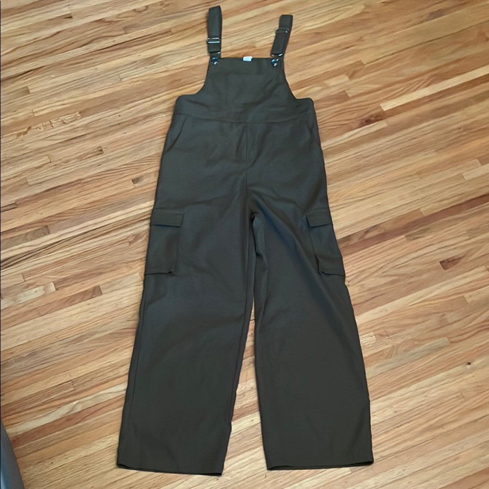 SHEIN Green Overalls with Adjustable Straps